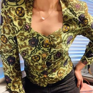 Chic Vintage Fall Blouse!😍
